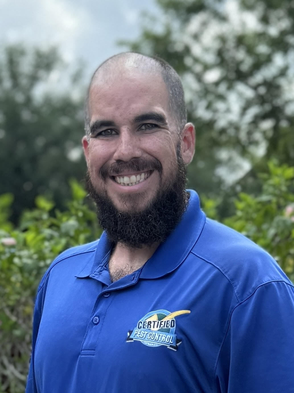 Sean Velez, Service Manager of Certified Pest Control